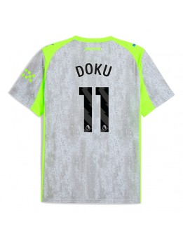 Manchester City Jeremy Doku #11 Replika Tredje Kläder 2025-26 Kortärmad